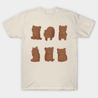 Cute bears pattern T-Shirt